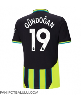 Manchester City Ilkay Gundogan #19 Tricou Fotbal Replică 2024-25 Barbati Deplasare